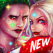 Joker and Harley Wallpaper أيقونة