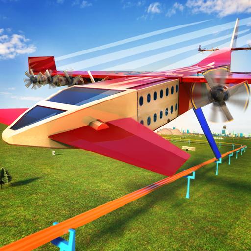 Flying Train Driver Train Game icon