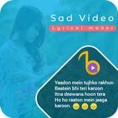 My Photo Sad Lyrical Video Status Maker on 9Apps