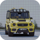 Driving G63 SUV Car Simulator أيقونة