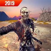 Dead Zombie Sniper 3D 2019: Free Shooting Game icon