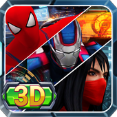 Incredible Superheroes Fighting icon