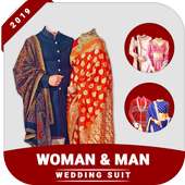 Women And Men Wedding Photosuit on 9Apps