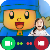 Pocoyo call video icon