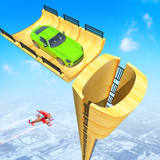 Mega Ramp Race - Flying Car Stuntman Ramp Racing icon
