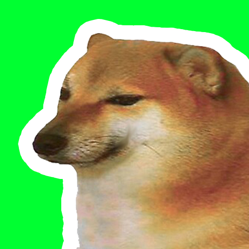 Stickers de Cheems doge icon