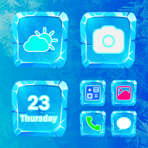 Wow Ice Theme - Icon Pack icon