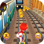 Skate Surfer Running Rush