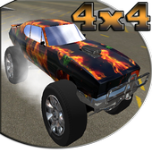 Monster Desert Car Simulator icon