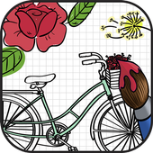 Draw and write on screen icon