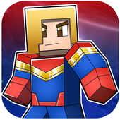 Captain Girl Hero Marvel Run icon