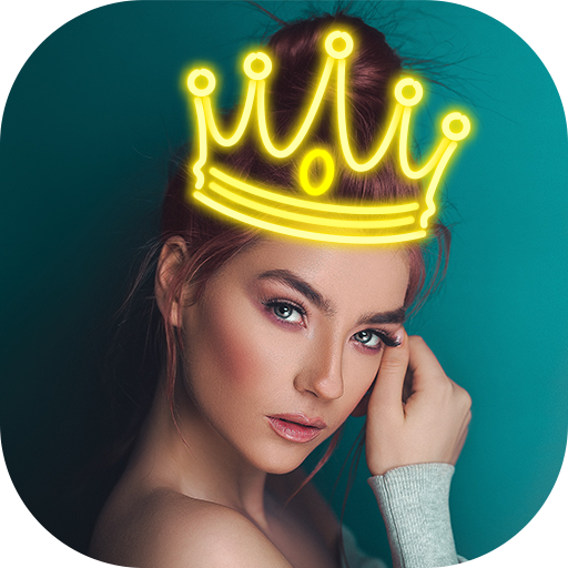 Light Crown Photo Editor - Crown Heart Pic Editor icon