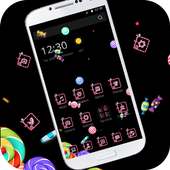 Black Lovely Candy Theme