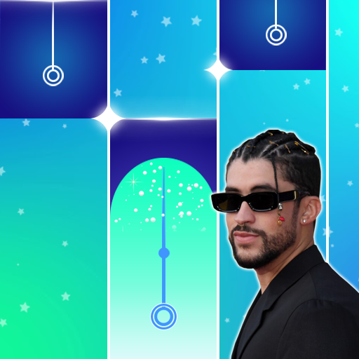 un x100to - Bad Bunny Piano icon