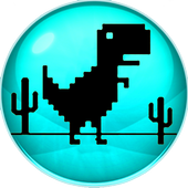 Chrome offline game icon