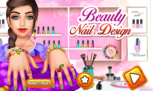 Nail Polish Fashion Salon: Nail Art Design Games screenshot 1