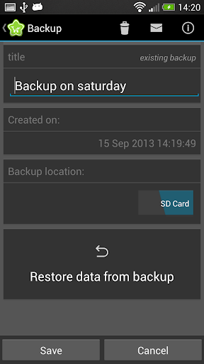 Shopping list license screenshot 5