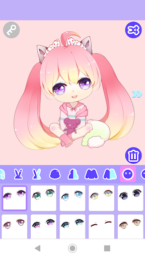 Cute Girl Avatar Maker screenshot 2
