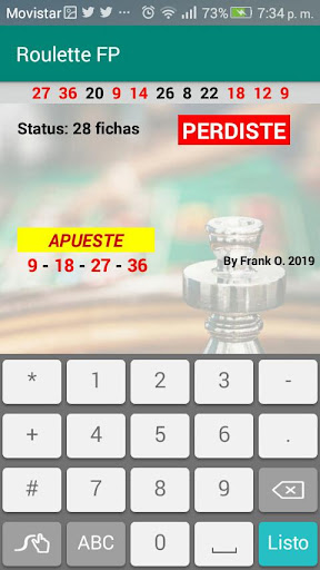 Roulette FP screenshot 6