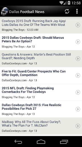 Dallas Football News screenshot 1