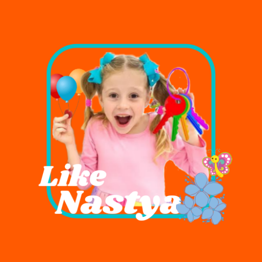 Like Nastya Videos-Like Nastya New Funny Shows HD icon