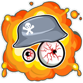 MeatVsVeg: Action shooting Fight game Gun War icon