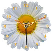 ikon Daisy Flower Clock