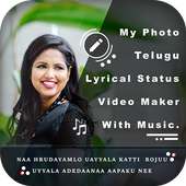 My Photo Telugu Lyrical Status Music Video Maker