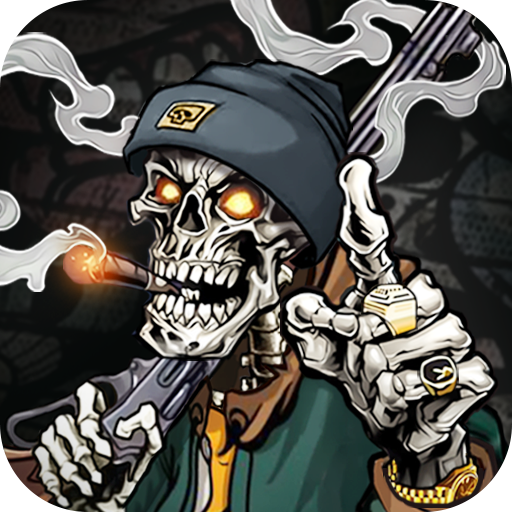 Graffiti Gun Skull Live Wallpapers icon