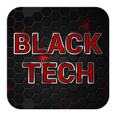 Black Tech CM Launcher Theme icon