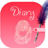 Diary With A Fingerprint Lock icon