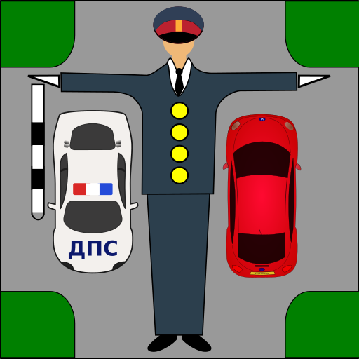 Тренажер ПДД: Регулировщик иконка