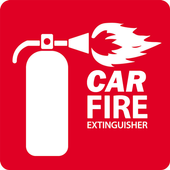 Car Fire Extinguisher icon