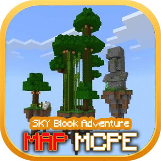 Sky Block Adventure Maps for Minecraft أيقونة