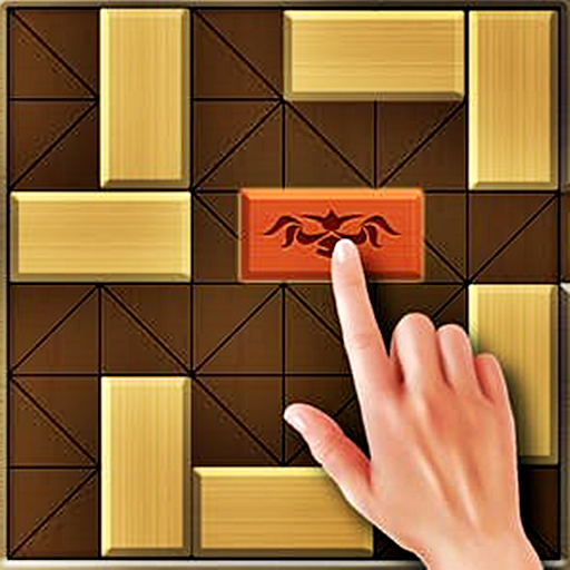 Unblock Puzzle Free Game - Slide &amp; Move Red Wood icon