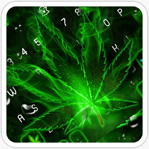 Weed Rasta Keyboard icon