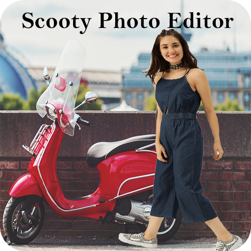 Scooty Photo Editor: Scooty Photo Frame आइकन