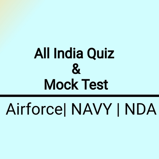 AIRFORCE|NAVY|NDA MOCK TEST &amp;QUIZ WITH RANKING icon
