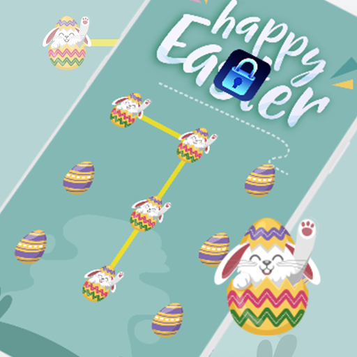 ikon Happy Easter - App Lock Master Theme