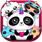 How to draw Cute Unicorns icon