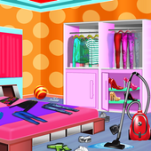 Messy House Closet Cleaning icon