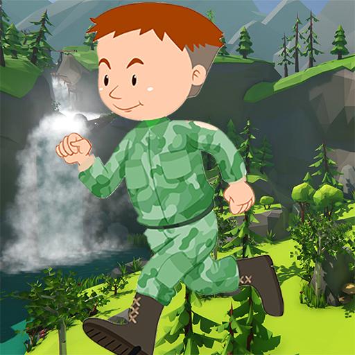 Soldier Run jump Shoot icon