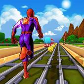 Running Subway Rush Endless Spider Simulator أيقونة