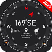 Digital Compass for Android: GPS map 2020 icon