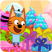 Три кота игра иконка