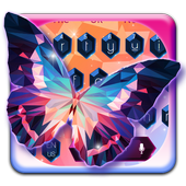 Clavier PolySphere Butterfly brillant icon