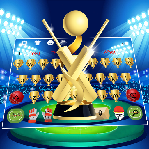 Golden Cricket Keyboard Theme icon