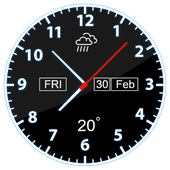 Bedside Night Clock - Analog &amp; Digital Clock icon