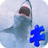 Hungry Shark Jigsaw Puzzle Game icon