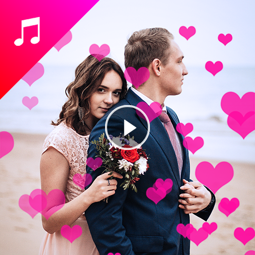 Anniversary Photo Effect Video Maker with Music icon